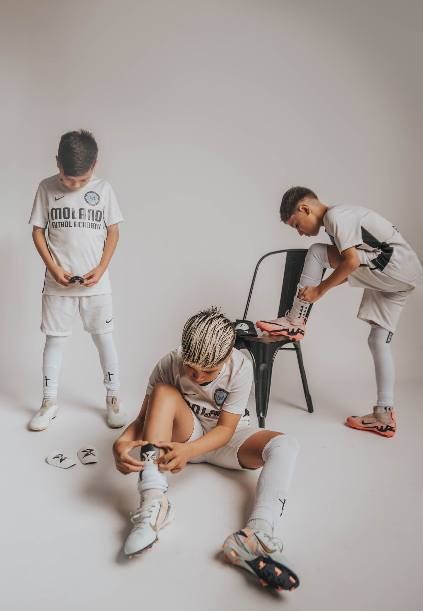 Pre Cut Sleeves Socks ✝️ (White)