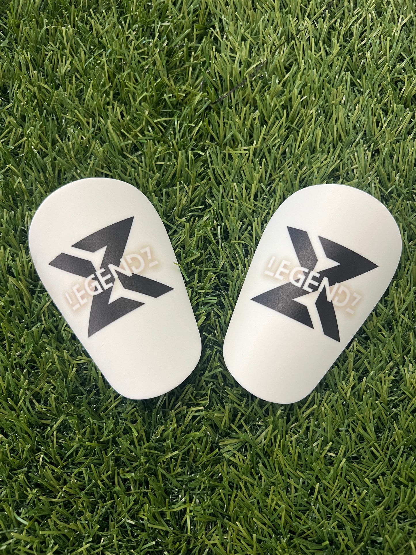 White Mini Shinguards