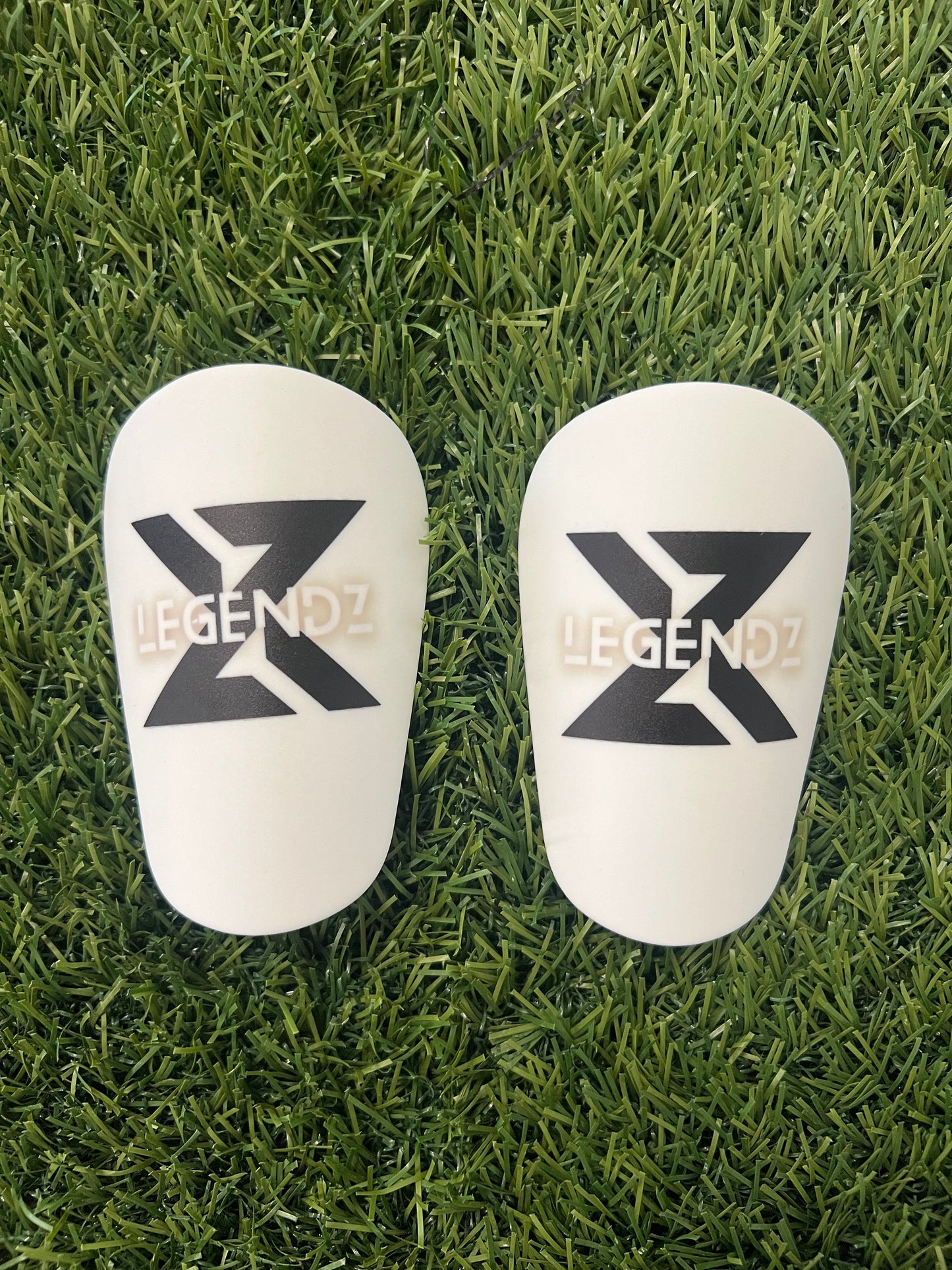 White Mini Shinguards